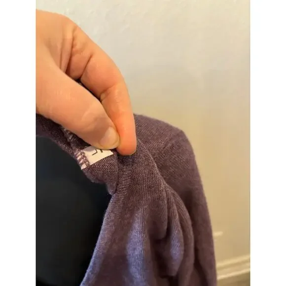 Tricobel Pullover Sweater Silk / Angora / Cashmere blend Womens Size Large - Picture 6 of 7